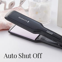 Remington Pro 1 ¾" Digital Heat Wide Flat Iron with Anti-Static Ceramic Technology, Purple, S5520