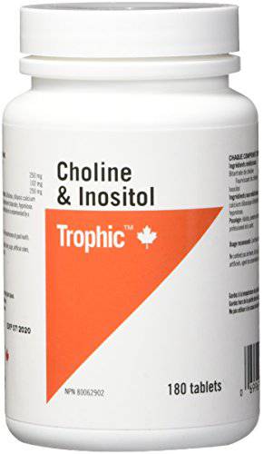 Trophic Choline & Inositol, 180 Count