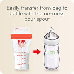 NUK Seal N Go Breast Milk Bags, 100 Count