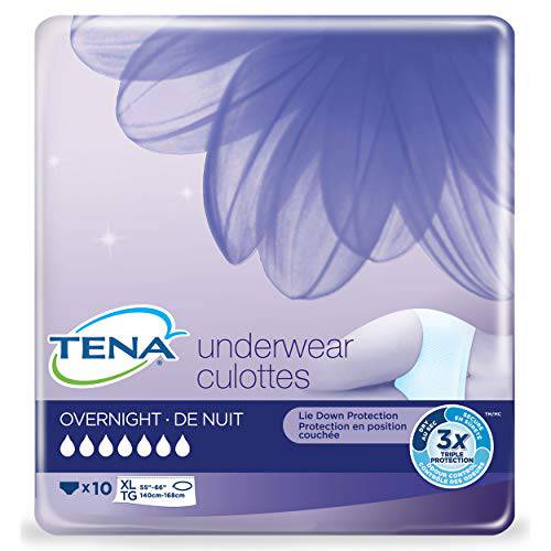 Tena Incontinence Unisex Underwear, Ultimate, Large, 13 Count