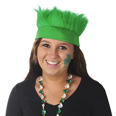 Beistle Hairy Headband, Green