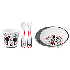 NUK Disney Tableware Bundle Pack - Mickey Mouse, Multi, 69464