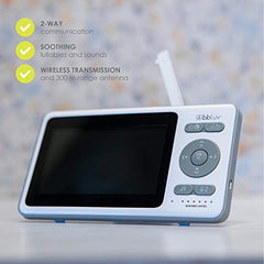 bblüv - Cäm - HD Video Baby Camera and Monitor, Crying & Temperature Alert, Two-Way Talk, Night Vision, 180 Pan & Tilt & Zoom system