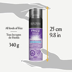 John Frieda Frizz Ease Moisture Barrier Firm Hold Hairspray for Humidity Protection (340 g)