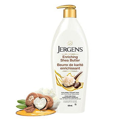 Jergens Enriching Shea Butter Moisturizer & Body Lotion for Dry Skin (620 mL)