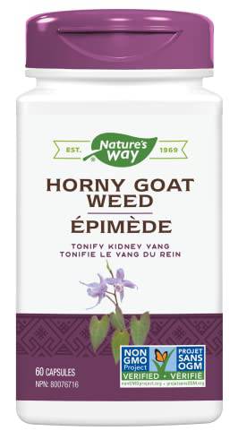 Nature's Way Horny Goat Weed / 60 Veg Caps, Grey