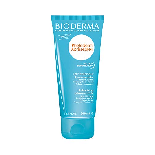 Bioderma - Photoderm - After Sun Milk - Skin Soothing and Moisturizing - Prolongs the Tan - for Sensitive Skin - 6.67 fl.oz