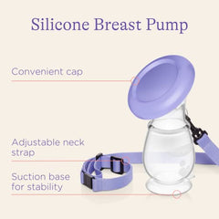 Lansinoh Silicone breastmilk collector.