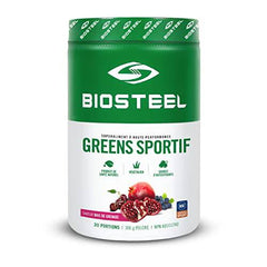 BioSteel Sport Greens Powder, High Performance Superfood, Non-GMO Formula, Pomegranate Berry, 30 Servings