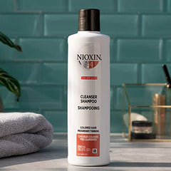 Nioxin Trial Kit System 4, Treatment for Color Treated Hair