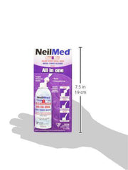 NeilMed Nasamist All-in-One Sterile Saline Nasal Spray, 6 Ounce