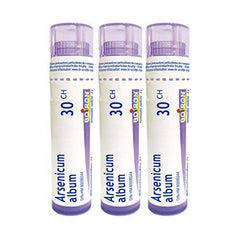 Boiron Arsenicum album 30CH, homeopathic medicine 3 count