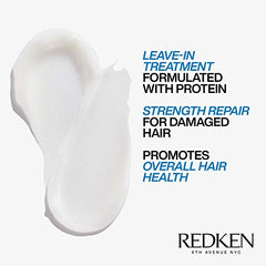 Redken Extreme Mask, Protein Hair Treatment, Hair Mask for Damaged, Brittle Hair, Fortifies & Strengthens Distressed Hair, 250 ML