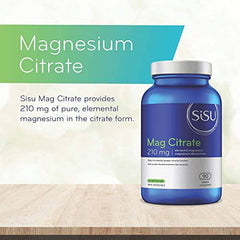 SISU Mag Citrate 210 mg 90 T