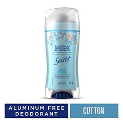 Secret Aluminum Free Deodorant Cotton 68g