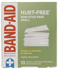 Johnson's First Aid Non Stick Easy Release Pad, Small