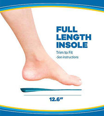 Dr. Scholl’s MEMORY FIT Insoles with Massaging Gel Advanced (Men's 8-14, Women's 6-10) // Pillow-Soft Memory Foam Conforms to Your Foot