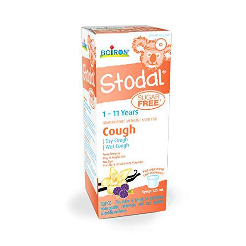 Children's Stodal Sugar Free Is a Homeopathic Syrup for Wet or Dry Cough in Children 1 to 11 Years of Age. - Zecoya