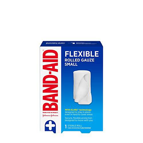 Johnson's Red Cross Brand Hospital Grade Rolled Kling Gauze Bandage, 5 cm