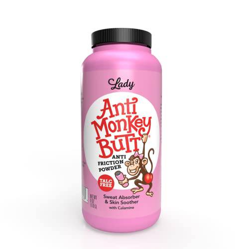 Lady-Anti-Monkey-Butt-|-Women's-Body-Powder-with-Calamine-|-Prevents-Chafing-and-Absorbs-Sweat-|-Talc-Free-|-6-Ounces-|-Pack-of-1