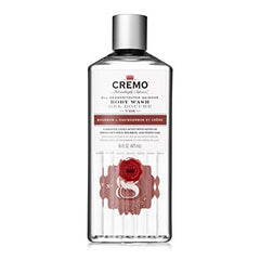 Cremo All Season Body Wash, Bourbon & Oak, 16 fl oz - Masculine Scent with a Tantalizing Essence of Lively Distiller's Spices, Smoked Bourbon and Oak