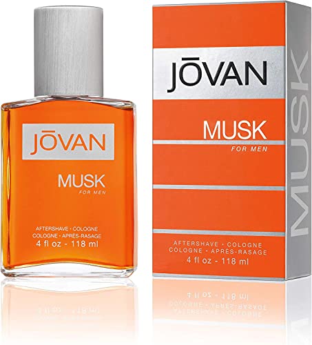 Coty Jovan Musk By Jovan For Men. Aftershave/Cologne Splash 4.0oz Bottle, 118 ml (Pack of 1)