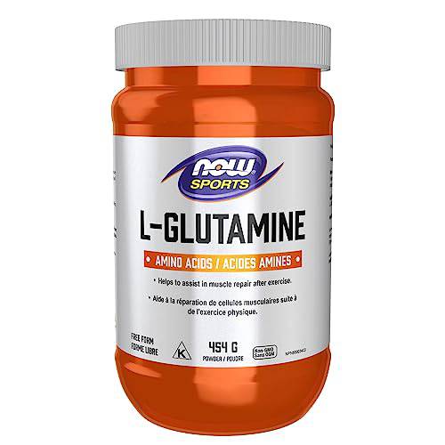 Now Foods L-Glutamine Pure Powder 454g