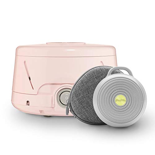 Yogasleep Home & Travel Bundle for Baby Pink, 3 Piece Set