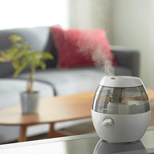 Honeywell HUL520WC MistMate™ Ultrasonic Cool Mist Humidifier, White, with Adjustable Mist Control, Auto Shut-off, Ultra Quiet Operation, Visible Cool Mist