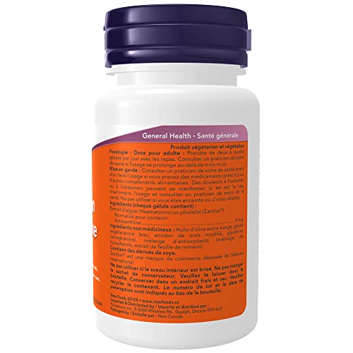 Now Foods Astaxanthin 4 mg 60 Veg softgel