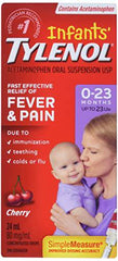 Tylenol Peds Tylenol Infants Acetaminophen Suspension Concentrated Drops, Dye-free Grape, 24 ml 24 milliliter