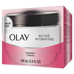 Olay Face Moisturizer by Olay, Active Hydrating Cream, 100 ml