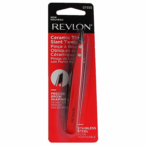 REVLON Ceramic Tip Slant Tweezer