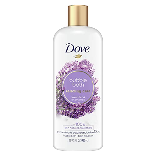 Dove Nourishing Secrets Bubble Bath relaxing care bath and body Lavender & Chamomile leaves skin feeling soft and smooth 680 ml