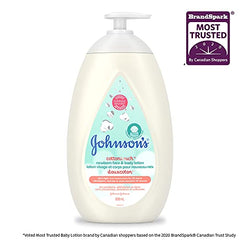 Johnson's Baby newborn face and body lotion, cotton touch cream, 800ml