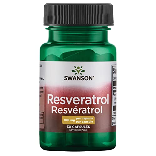 Swanson - Ultra Resveratrol 100mg, 30 Capsules 1 count