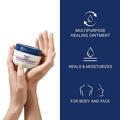 EUCERIN AQUAPHOR Healing Ointment for Dry Skin and Cracked Skin, 99g | Multi-purpose | Semi-Occlusive Formula | Non-Comedogenic Healing Ointment | Fragrance-free Healing Ointment | Non-Greasy Healing Ointment | Recommended by Dermatologists