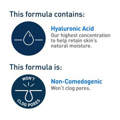 CeraVe HYALURONIC ACID Face Serum, Hydrating Serum for Face with Vitamin B5 & Ceramides, for Men & Women, Normal To Dry Skin. Fragrance Free, Non-Comedogenic, Paraben-Free, 30ML