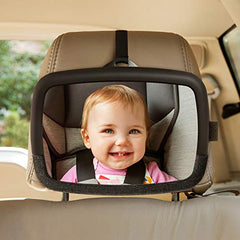 BRICA Brica 360 Degree Baby In Sight Pivot Mirror, 1 Count, black