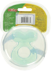 Nuby Soft Silicone Fish Teether Green