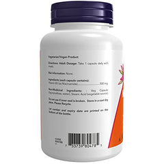 Now Niacinamide 500mg 100cap