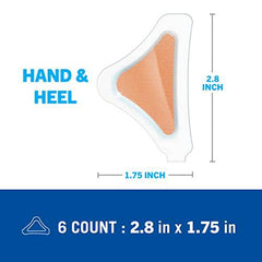 Nexcare™ Max-Hold Heel/Hand Waterproof Bandages