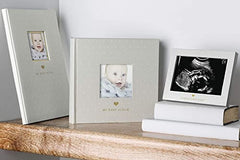 Pearhead Pearhead Baby Photo Album, Gray/White Polka Dots