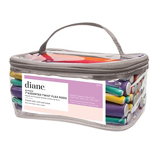 Diane By Fromm Twist-flex Rods, Multi Colored, 42 Count