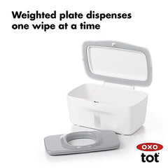 Oxo Tot Perfect Pull Wipes Dispenser, Gray (63121800)