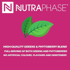 NUTRAPHASE CLEAN GREENS & BERRIES FRUIT PUNCH 30 SERVINGS