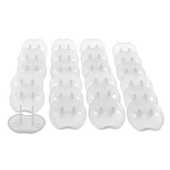 Dreambaby Outlet Plugs, 24-Pack - Baby Proof Outlet Covers for Home Safety - White