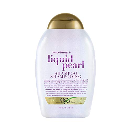 OGX Smoothing + Liquid Pearl Shampoo, 385ml