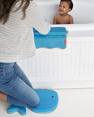 Skip Hop Baby Bath Elbow Rest, Moby, Blue