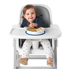 OXO Tot Stick & Stay Plate, Navy